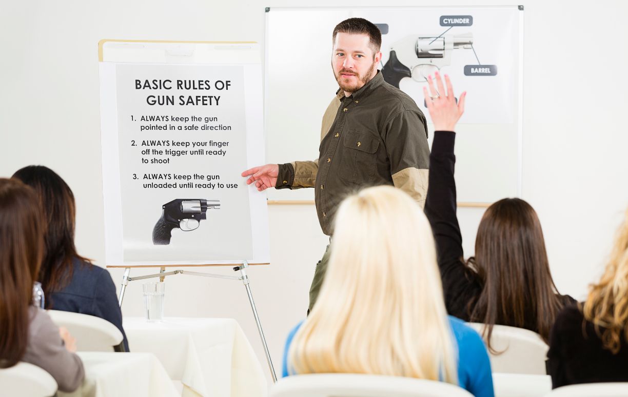 Small group training for first time gun buyers is a great first step